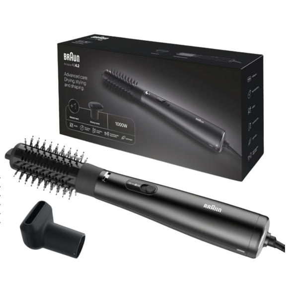 براون مجفف الشعر ذو فرشاة دائرية 1000 واط - 420