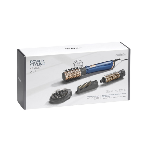 بيبيليس مجفف شعر ذو فرشاة دوارة 1000 واط - 965