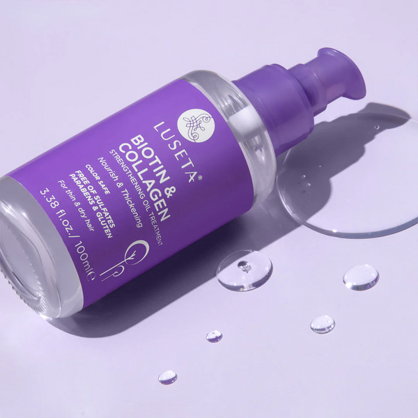 فيل 22 العراق - سيروم زيت تقوية البيوتن والكولاجين من لوسيتا