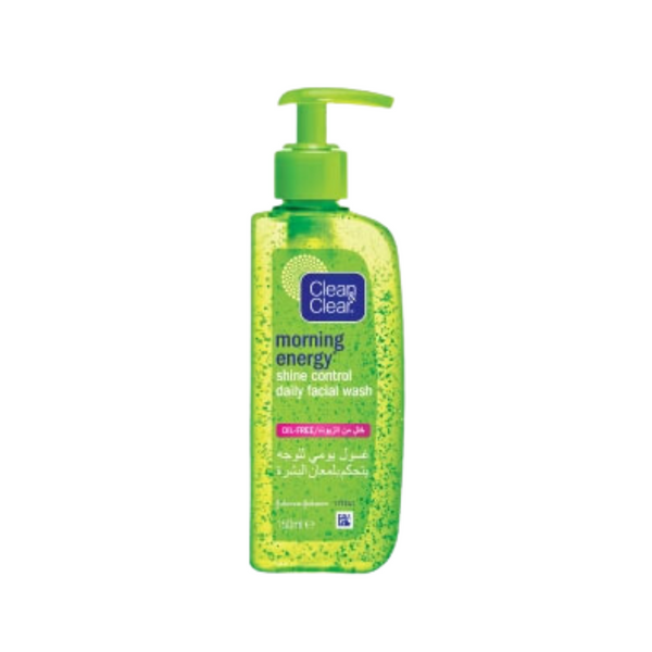 Clean & Clear Morning Energy Shine Control Daily Facial Wash 150ml