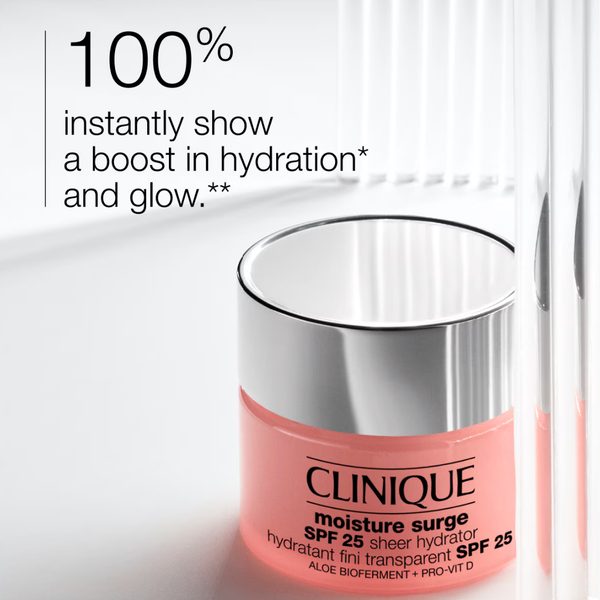 مرطب Moisture Surge الشفاف SPF 25