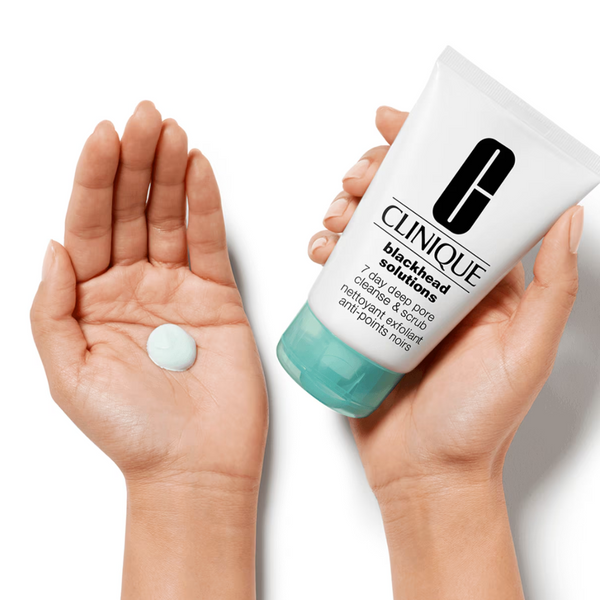 Clinique علاج تنظيف عميق وتقشير الرؤوس السوداء لمدة 7 أيام