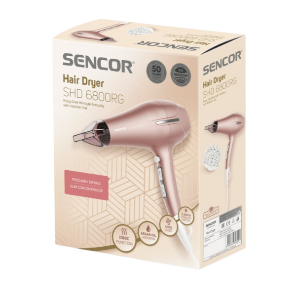 سينكور مجفف شعر 2 سرعة 2300 واط - SHD 6800RG