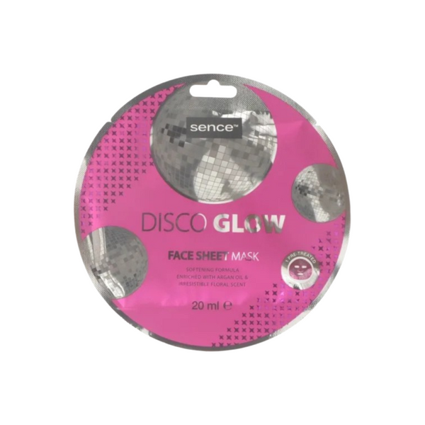 Sence Beauty Paper Mask "Disco Glow" for Smoothing Skin