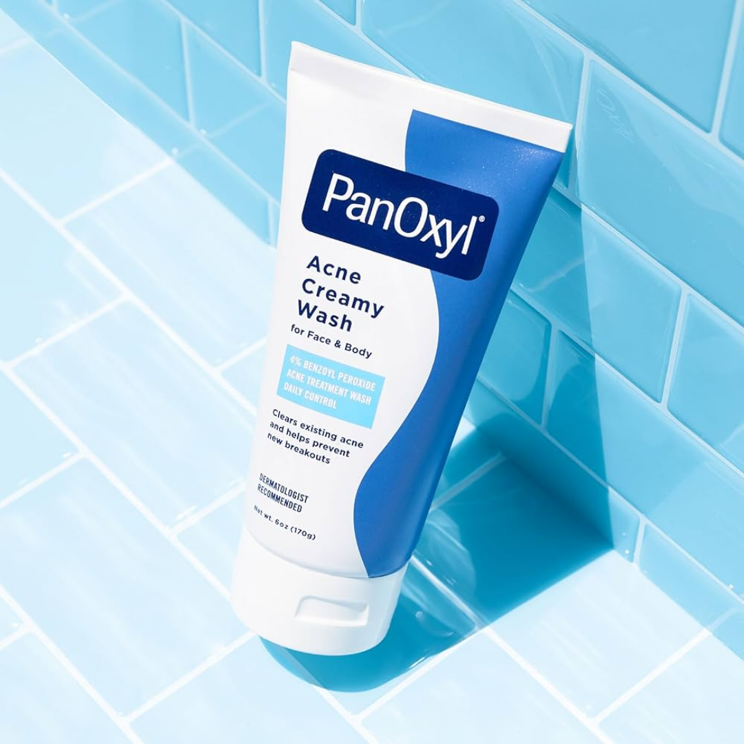 PanOxyl 4% Benzoyl Peroxide Creamy Acne Wash