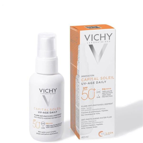 فيشي كريم واقي شمسي خفيف الوزن بعامل حماية SPF50- 40مل