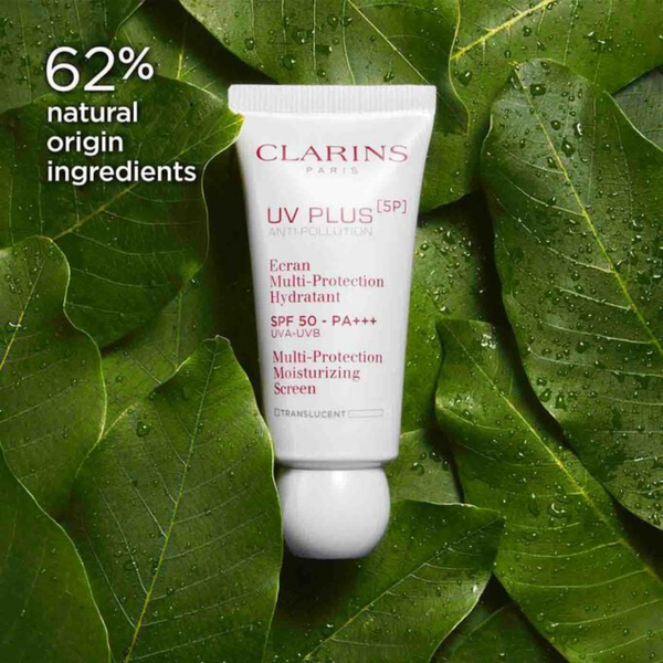 فيل 22 العراق - كلارنز UV Plus [5P] مضاد للتلوث SPF 50 UV واقي شمسي متعدد الحماية