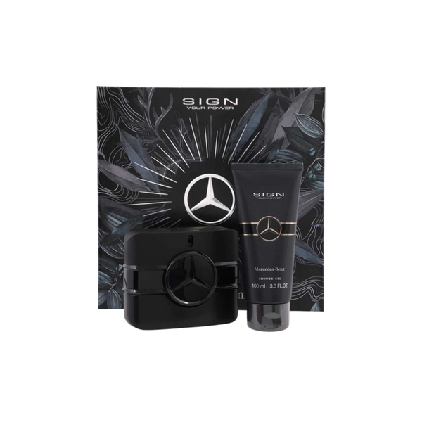 Mercedes-Benz طقم هدايا Sign Your Power ماء عطر وجل استحمام