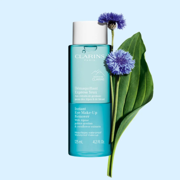 Clarins مزيل مكياج العيون الفوري للعيون الحساسة