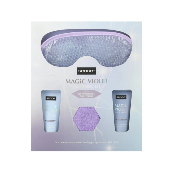 Sence Beauty Set "Magic Violet" for Exfoliating and Caring for Skin
