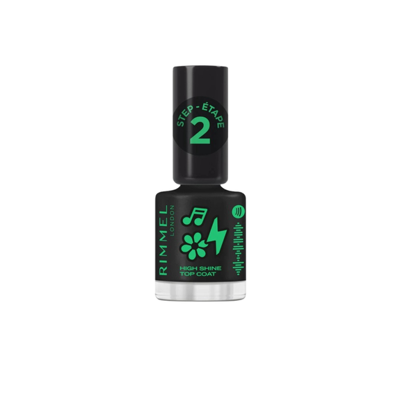 Rimmel London Full Volume توب كوت طلاء الأظافر