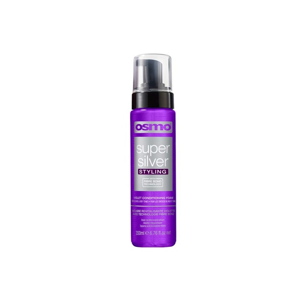 Osmo Super Silver Purple Mousse for Styling and Conditioning Hair