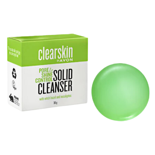 Avon Clearskin Solid Cleanser with hazel and eucalyptus 30g