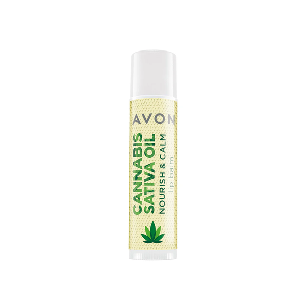 Avon Lip Balm With Sativa Oil Extract