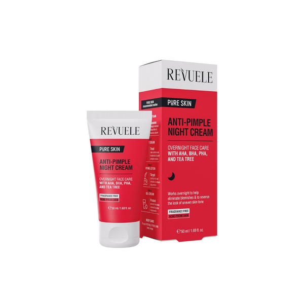 ريفويل كريم وجه ليلي مضاد لحب الشباب 50 مل