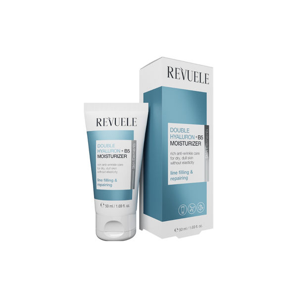 ريفويل كريم هيالورون مزدوج مرطب للبشرة + ب5 50 مل