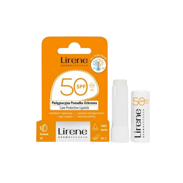 Lirene Lirene Lip Balm SPF 50 Daily Nourishment and Sun Protection