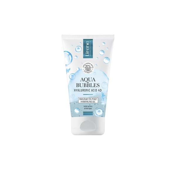 Lirene Lirene Aqua Bubbles Creamy Moisturizing Face Cleanser D4 with Hyaluronic Acid