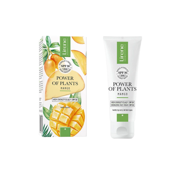 Lirene Lirene Power of Plants Mango Moisturizing Regenerating Face Cream SPF 30