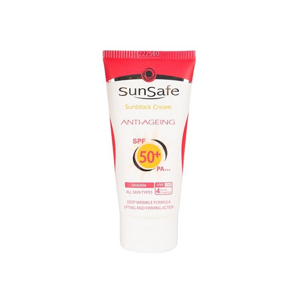 Sunsafe Colorless Sunscreen Anti-Wrinkle SPF50+