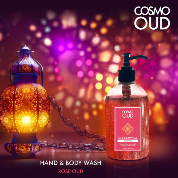 Cosmo Oud Hand and Body Wash Rose Oud
