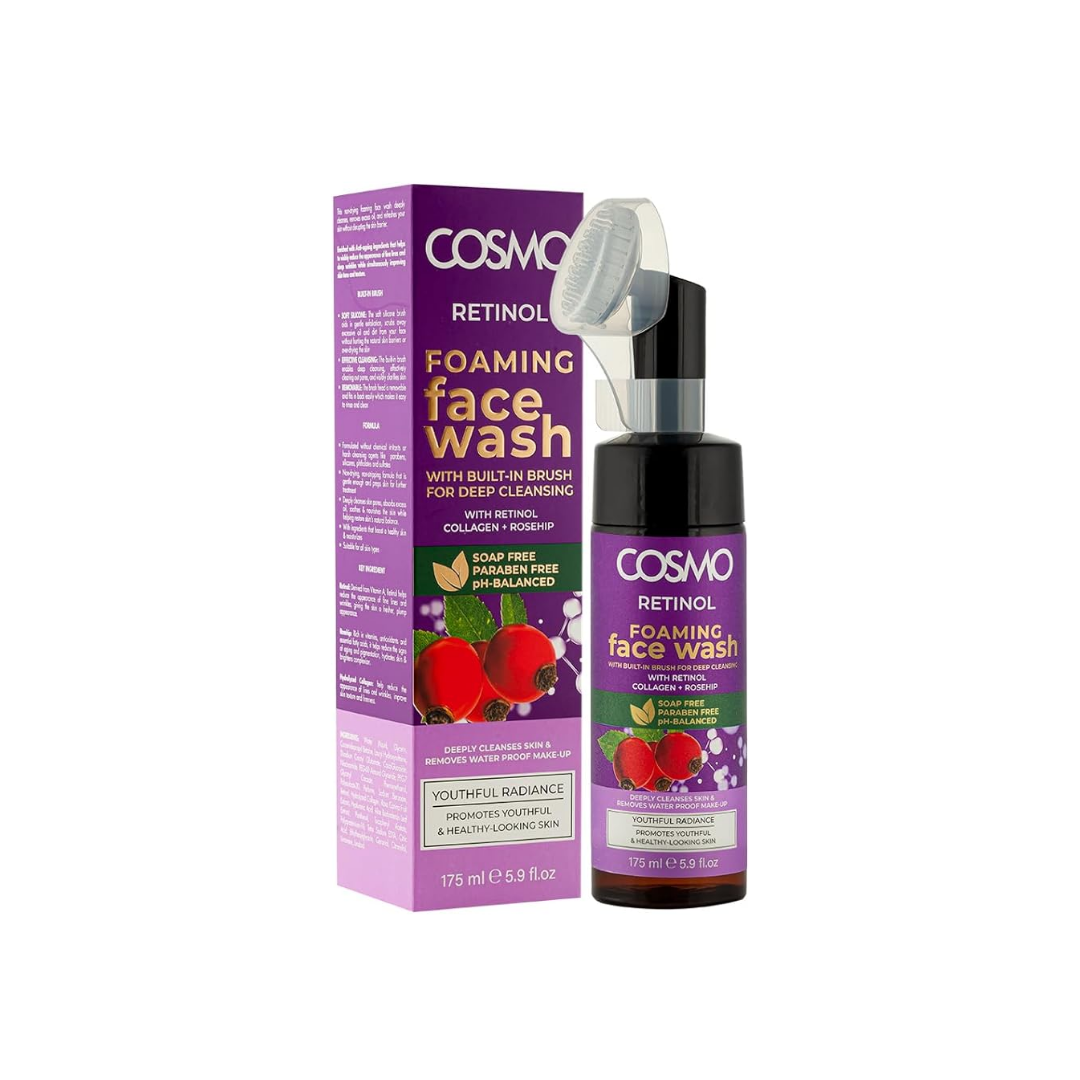 Cosmo Foaming Facial Wash with Retinol