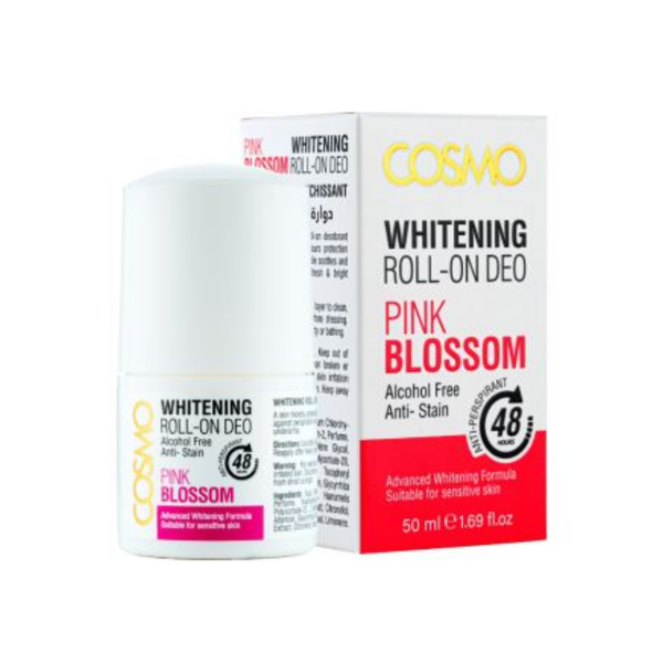 Cosmo Pink Blossom Whitening Roll On Deodorant 50ml