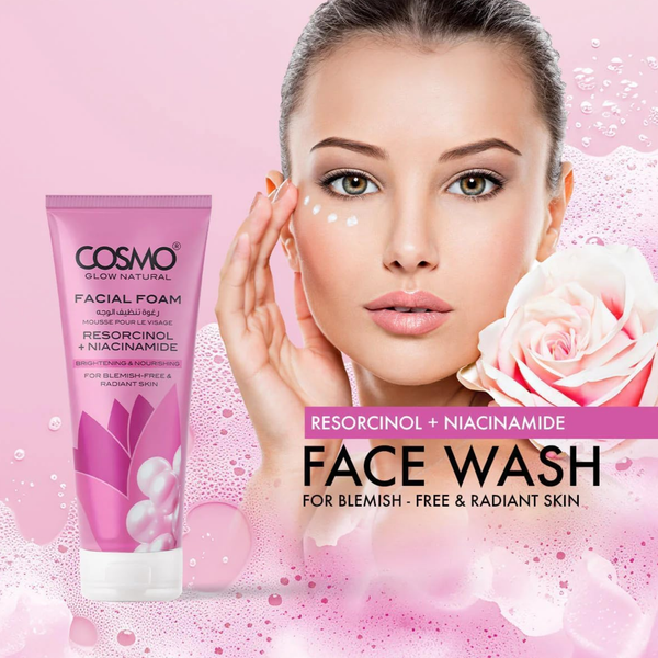 Feel22 Iraq - Cosmo Resorcinol + Niacinamide Facial Foam - 100g