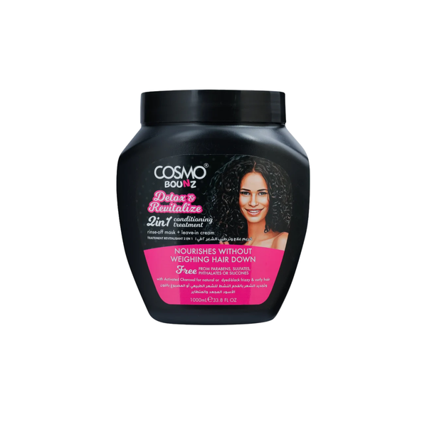 Feel22 Iraq - Cosmo Bounz Hair Treatment 2In1 Detox - 1000ml