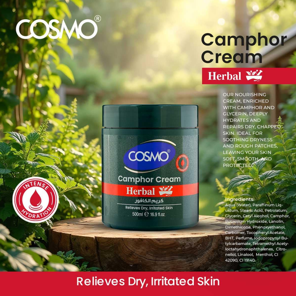 Cosmo Camphor Body Cream with Herbs