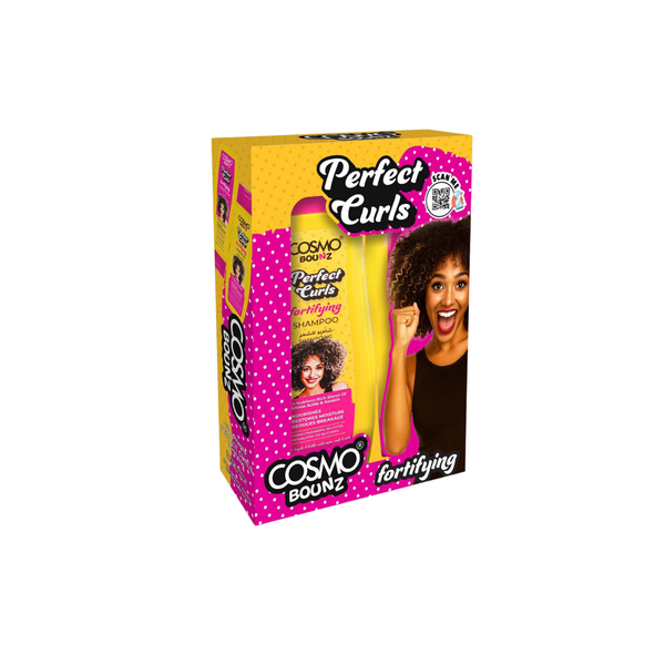 Cosmo Bounce Set: Fortifying Shampoo and Balm for Hair Strengthening 400ml