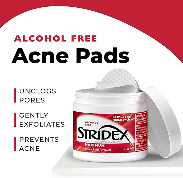 Acne Treatment Pads (Maximum Strength)