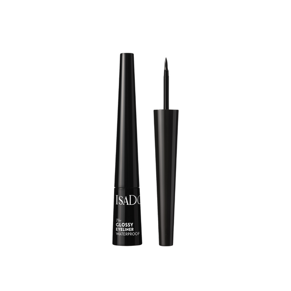 IsaDora IsaDora Shimmer Eye Liner 40 Chrome Black