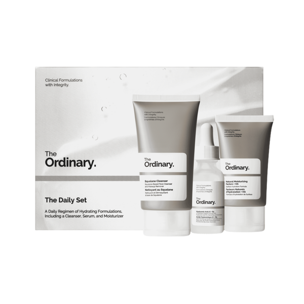 The Ordinary Set daily for all skin types