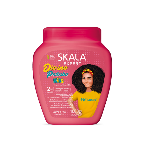 Skala Divino Potinhó 2 in 1 Curly Hair Cream for Kids - 1000g