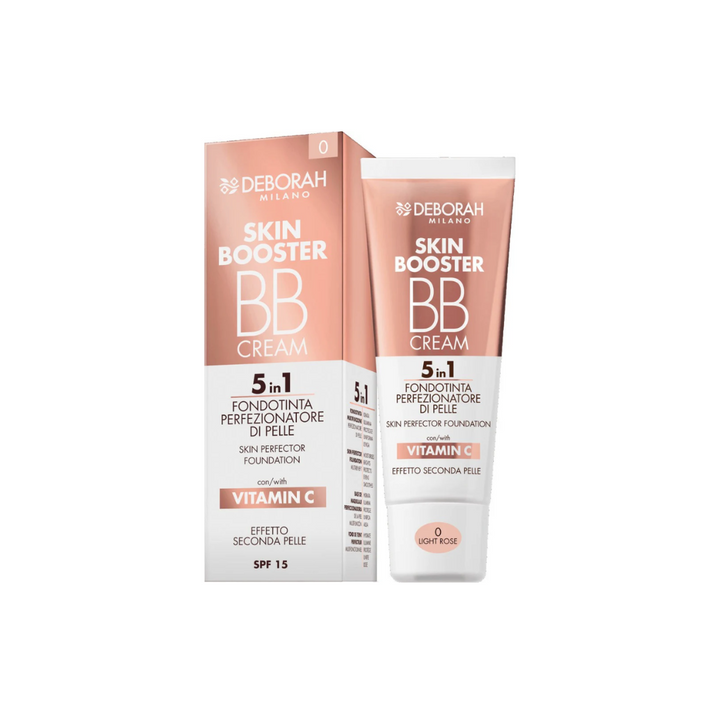 ديبورا ميلانو بي بي كريم 5 ب 1 مع عامل حماية  SPF15 0 light rose