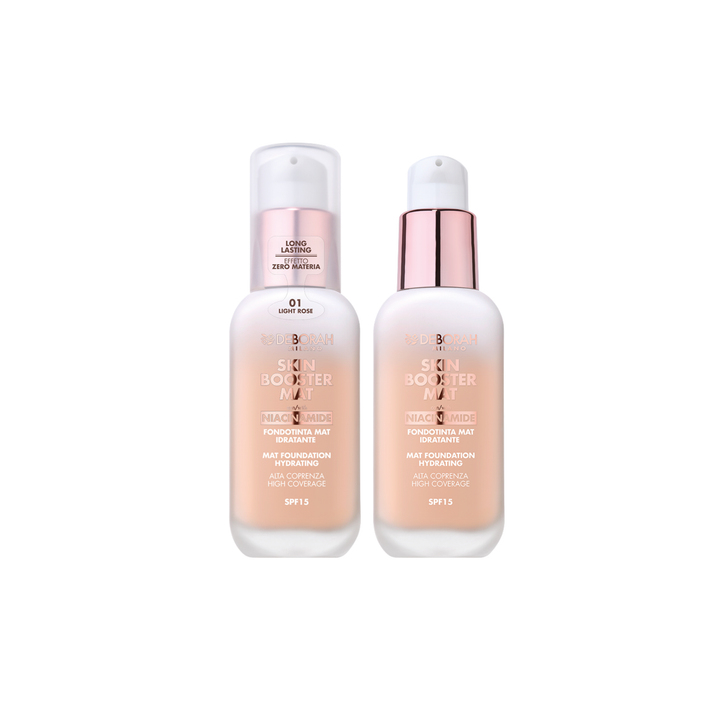 ديبورا ميلانو فاونديشن مات سكين بوستر SPF15 نياسيناميد 01