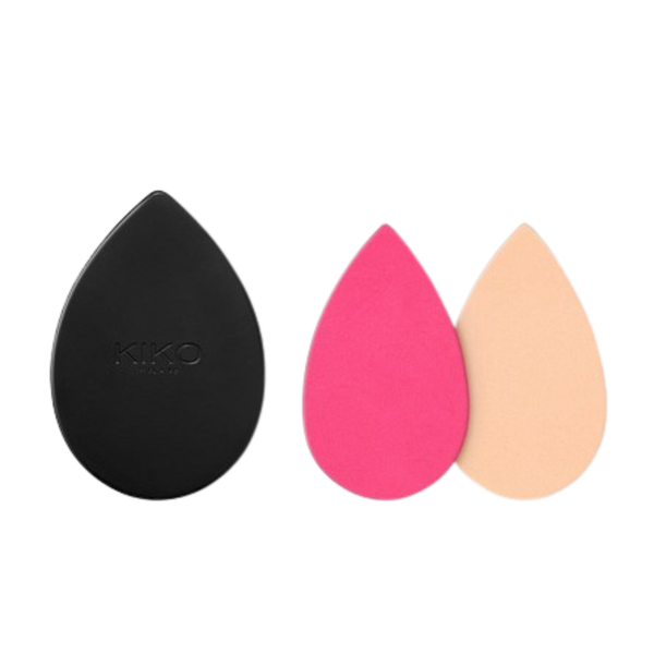 Beauty Duo Set with Mirror and 2 Makeup Sponges