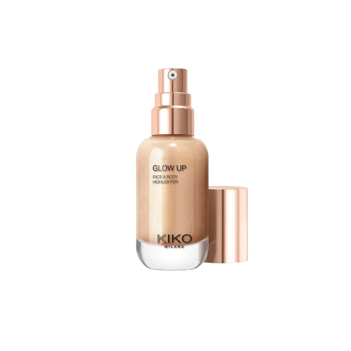 كيكو ميلانو هايلايتر للوجه والجسم جلو اب