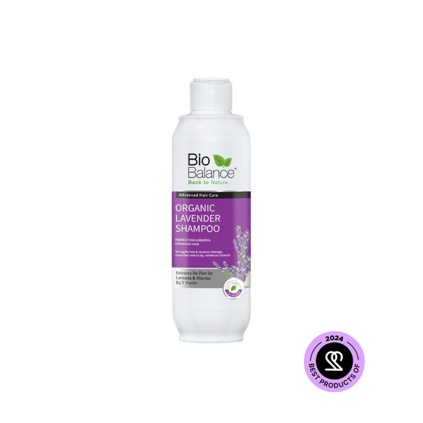 Biobalance Organic Lavander Shampoo Perfect for Longer & Stronger Hair All Types 330 Ml