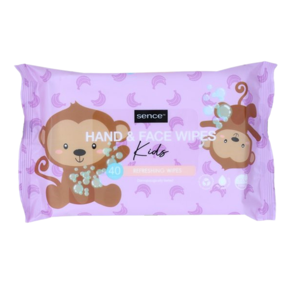 Sence Beauty Baby Wipes Refreshing Hand and Face 40 Pieces
