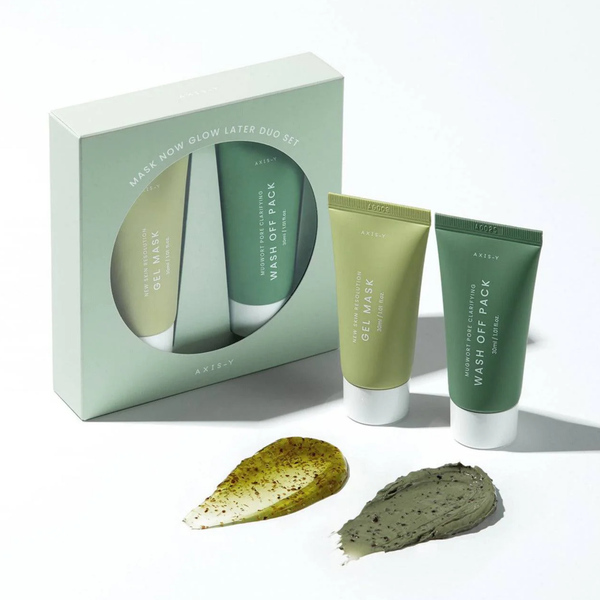 Axis-Y Now Glow Later Duo Mask Set