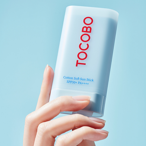 عصا الشمس الناعمة القطنية من توكوبو SPF50+ PA++++ 19g