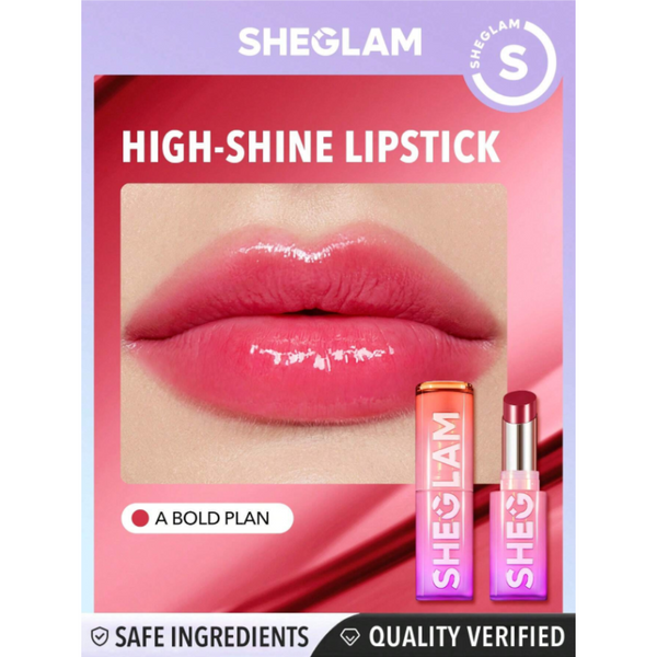 SHEGLAM Mirror kiss High-Shine Lipstick