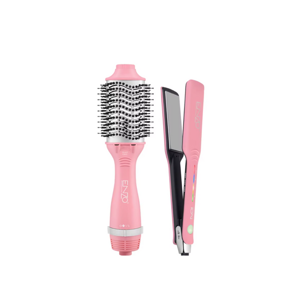 EN-511 انزو فرشاة شعر أيونية -مكواة سيراميك