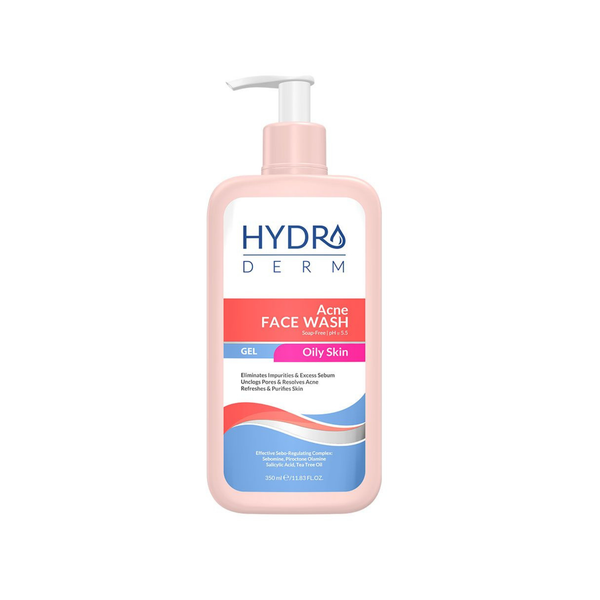 هيدروديرم غسول جل للبشرة الدهنية - 350 مل