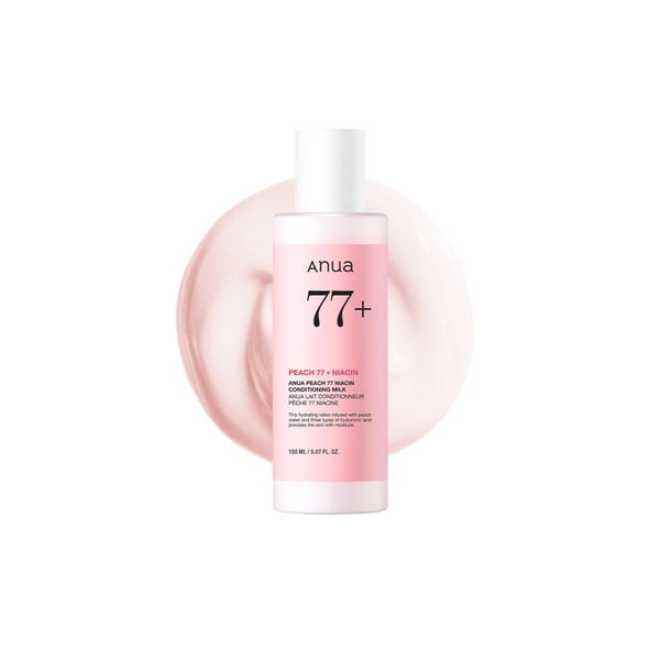 ANUA Peach 77% Niacinamide Moisturizing Milk Lotion 150ml
