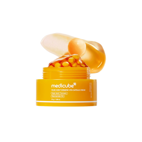 Medicube Cream Capsules Vitamin Turmeric and Kojic Acid