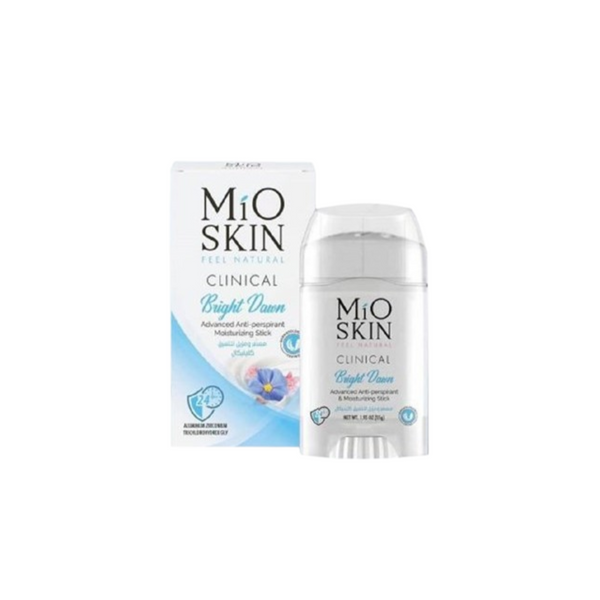 Mio Skin Clinical Bright Down Stick Moisturizing and Antiperspirant