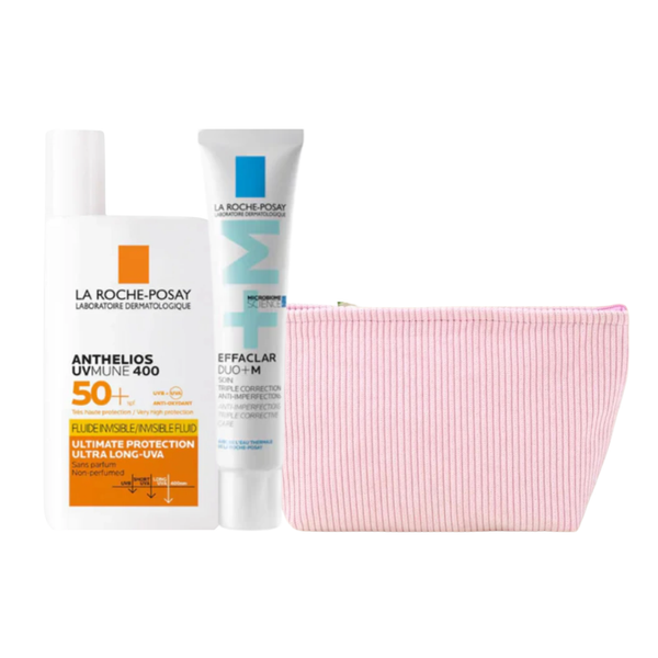 La Roche-Posay مجموعة روتين مكافحة حب الشباب